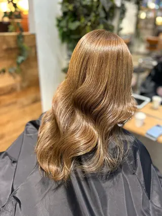 ロング カラー 艶髪/レイヤー 🦋MIYUUのヘアスタイル