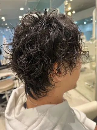 パーマ メンズ 井上 凜太郎のヘアスタイル