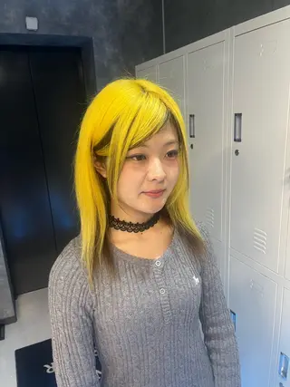 カラー pink hair 🩷mayu🩷のヘアスタイル