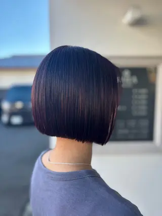 カラー 落海 風花のヘアスタイル