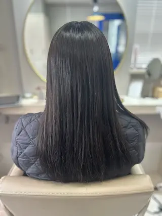 セミロング 池田 太一のヘアスタイル