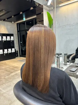 カラー 🌷艶感カラー🌷 富施 優花のヘアスタイル