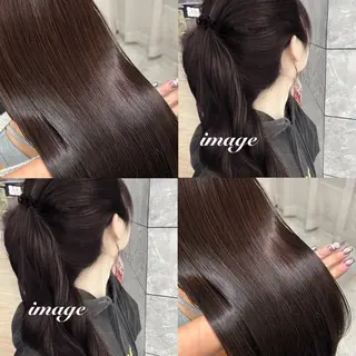 ロング チナツ/透明感カラー /酸性縮毛のヘアスタイル