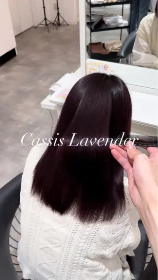 カラー 坂川 輝陽のヘアスタイル