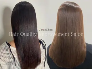 ロング 髪質改善 jewel box~私のトリートメント~東梅田店所属・💎髪質改善専門 jewel boxのヘアスタイル