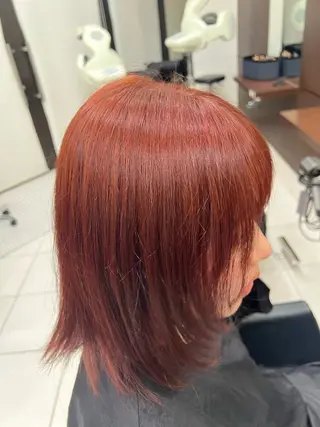 ミディアム カラー ブローモデル募集/ ナツキのヘアスタイル