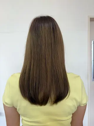 ロング 田村 美沙子のヘアスタイル