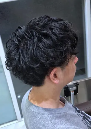 パーマ メンズ 🌟メンズカット🌟 内田祥太のヘアスタイル