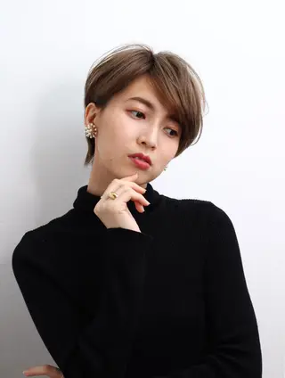 ショート ROBBY 表参道【練習モデル】のヘアスタイル