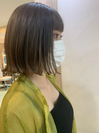 ミディアム カラー DiMPlE  ディンプル所属・🌸スタイリスト 山浦美恵のヘアスタイル