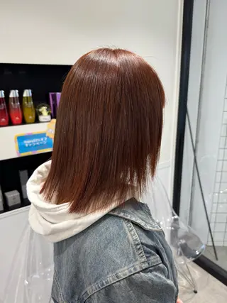カラー ルイ🪐‪⋆𓈒𓏸 【ボブ/ハイトーン】のヘアスタイル