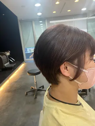 ショート カラー BLENDby happiness所属・KAORU/絹髪 /髪質改善/奈良のヘアスタイル