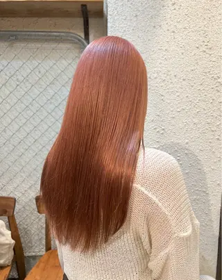 カラー ベージュ×艶🍨 mihoのヘアスタイル