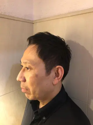 ショート メンズ ヒロ銀座プレミアムバーバーパレスホテル東京店所属・メンズカット✂︎ chihiro ✂︎のヘアスタイル