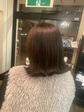 ミディアム 牧 藍歌のヘアスタイル