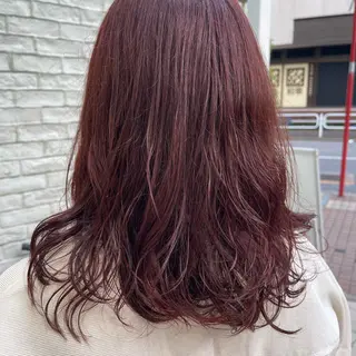 ミディアム カラー Ash西船橋店 富谷 日菜乃のヘアスタイル