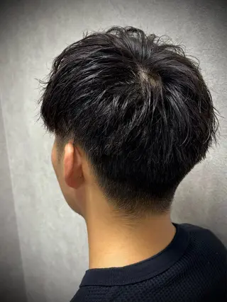 ショート パーマ ヘアアレンジ メンズ JADE with AKROS所属・JADEwith AKROS✨サヤカのヘアスタイル