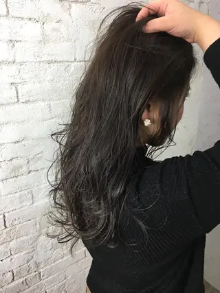 ロング カラー boutique misakiのヘアスタイル