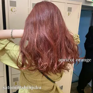 ロング 淡色ふんわりhair 新宿satomiのヘアスタイル