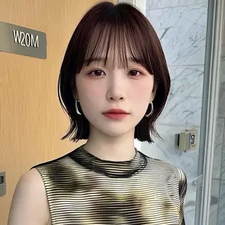 ショート 顔周りカット/垢抜け /京都河原町/ミケのヘアスタイル