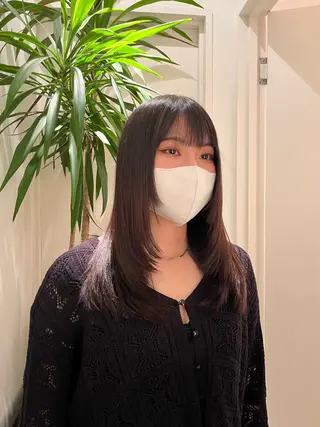 ロング tricca daikanyama所属・縮毛矯正/ボブ/ 🌱長尾朋弥🌱のヘアスタイル