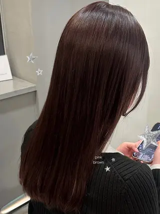 セミロング カラー 暖色カラー/レイヤー 🌙 オノユリカのヘアスタイル