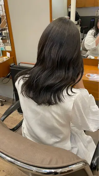 セミロング カラー 原宿/透明感カラー 🌴yacoのヘアスタイル