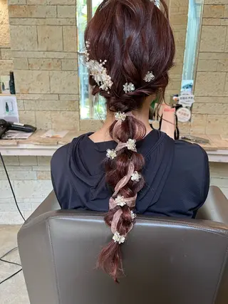 ロング 小塚 和眞のヘアスタイル