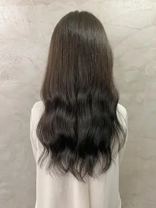 ロング カラー FUJINO RYOのヘアスタイル