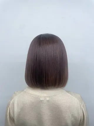 ミディアム カット モデル募集/ホノカのヘアスタイル