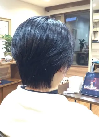 ショート Annon プライベートサロンのヘアスタイル