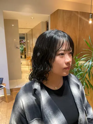 ミディアム パーマ chihiro / ミディアムヘアのヘアスタイル