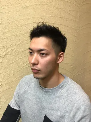 ショート メンズ men's barber B.ond所属・井上 雅丈のヘアスタイル