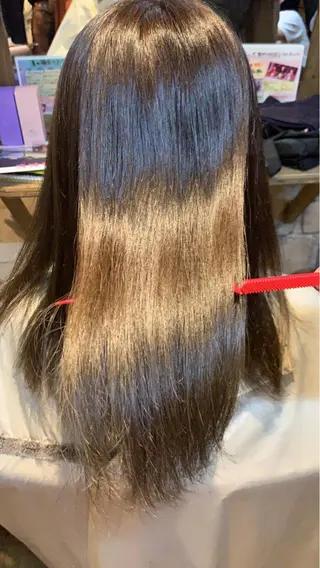 ミディアム 髪質改善 カラーJILLのヘアスタイル