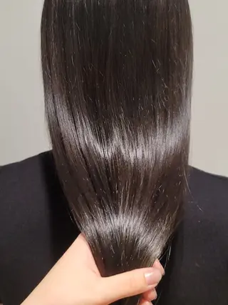 ロング カラー 無料カットモデル/ セット/COCOKAのヘアスタイル