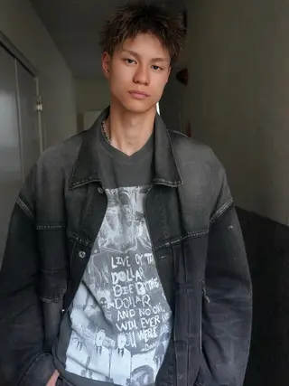 ショート メンズ キタダ ヒロキのヘアスタイル