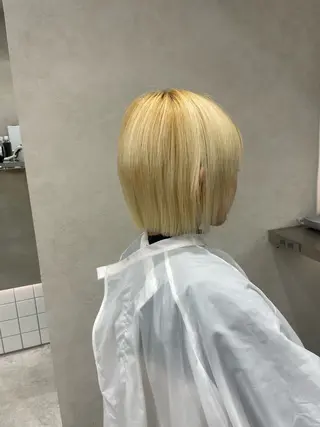 ショート 髪質改善サロン Aster 天神大名店 【アスター】所属・ワンホンヘア× ベージュ🤍ひな🤍のヘアスタイル