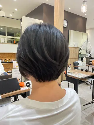 ショート 野水 隆雅のヘアスタイル