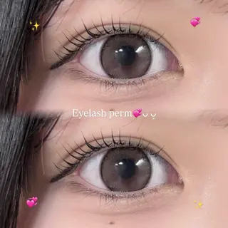 マツエク・マツパ PLATINUM DOLL アイリ💚のマツエク・マツパデザイン