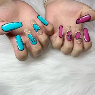 ロング -Rien- プライベートサロンのネイルデザイン