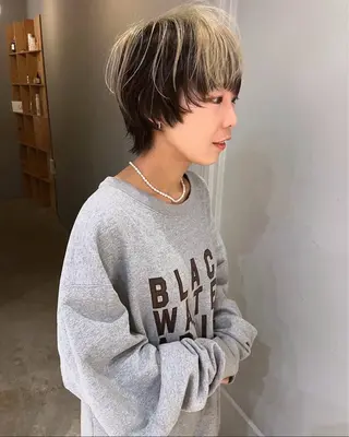 ショート 似合わせカラー/パー マ　🫧kotoneのヘアスタイル