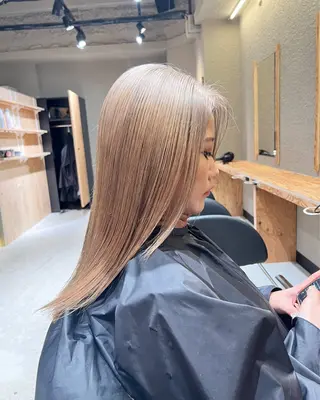 ミディアム 🏅EIGHT難波/ 【店長】タモツのヘアスタイル