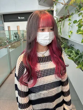 ロング カラー くさかみさき🌼暖色 /耳つぼ/オタク🌼のヘアスタイル