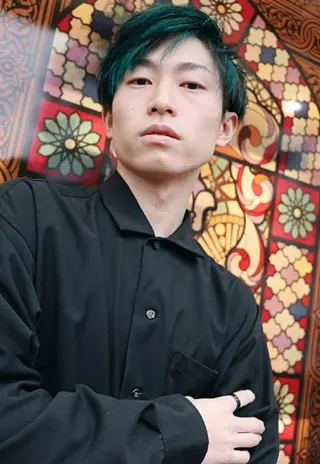 ショート カラー メンズ LAMP HAIR  ランプヘアー所属・徳永 博志のヘアスタイル