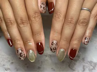 ミディアム cattleya nailのネイルデザイン