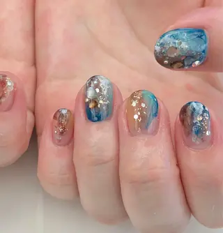 ネイル nuk.所属・坂本 萌のネイルデザイン