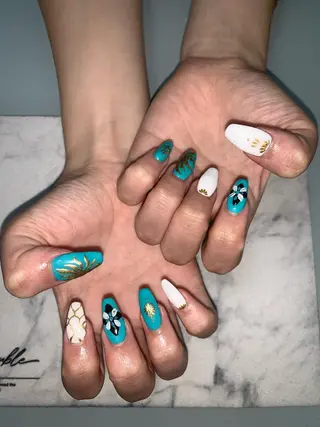 ネイル 🌙🫧CHARME (RUKA)🦋🫧のネイルデザイン