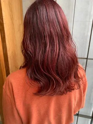 ロング 艶髪color💎髪 質改善ストレート大吉のヘアスタイル