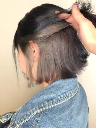 カラー 朝倉 美月のヘアスタイル