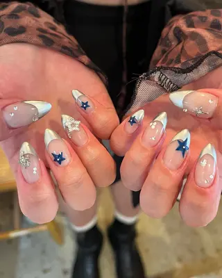 ネイル 文 /個性派ネイルのネイルデザイン